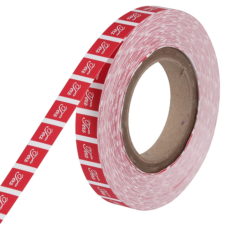 Customized Tea Bag Label Roll